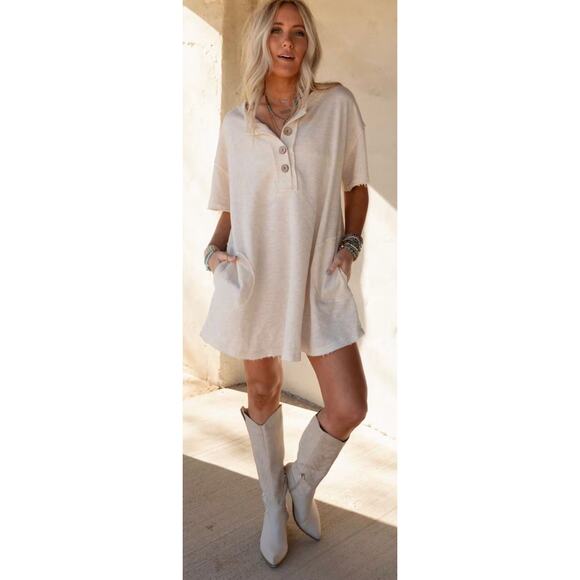 THREE BIRD NEST “The Nest Jodi Tunic Dress” Size Small - Picture 2 of 4